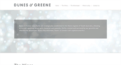 Desktop Screenshot of dunesandgreene.com